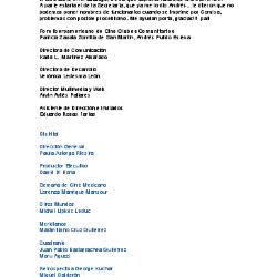 Propuesta para los Créditos del Equipo de DISTRITAL, Semana de Cine Mexicano y Otros Mundos.