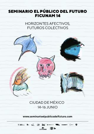 Identidad gráfica del Seminario El Público del Futuro FICUNAM 2024