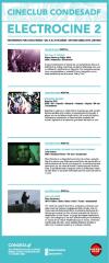 Programa diseñado del ciclo ELECTROCINE 2