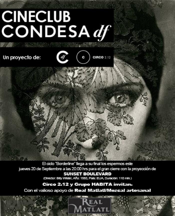 Flyer promocional de clausura del ciclo Borderline