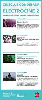 Programa diseñado del ciclo ELECTROCINE 2