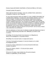 Programa del ciclo Historia del Cine Alemán Animado